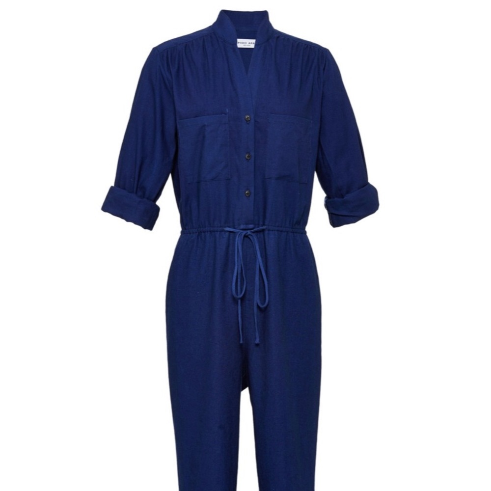 Apiece Apart Hera Flight Suit in Indigo